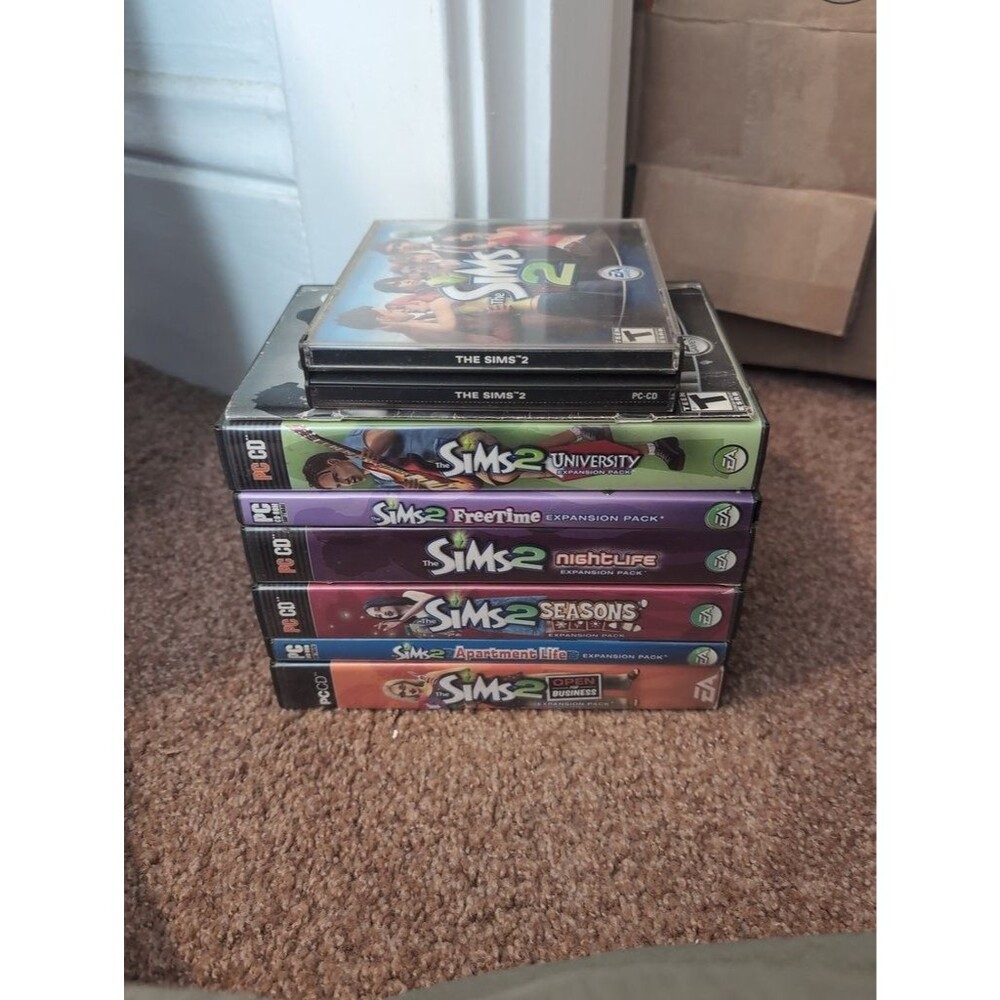 The Sims 2 PC Game Collection with Expansion Packs